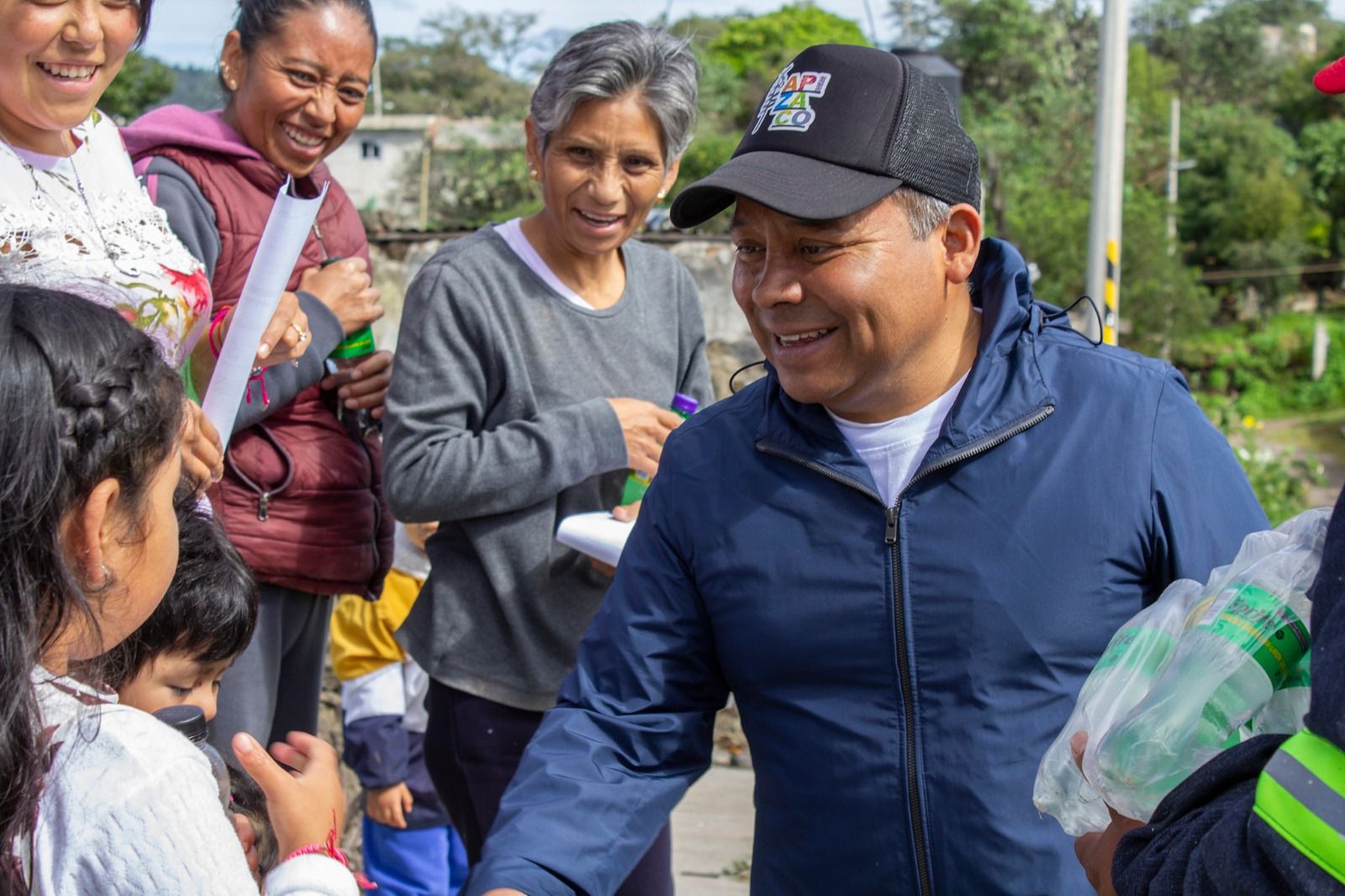 Javier Rivera impulsa en Apizaco el programa 'Sábado en tu comunidad, resolviendo con el pueblo'
